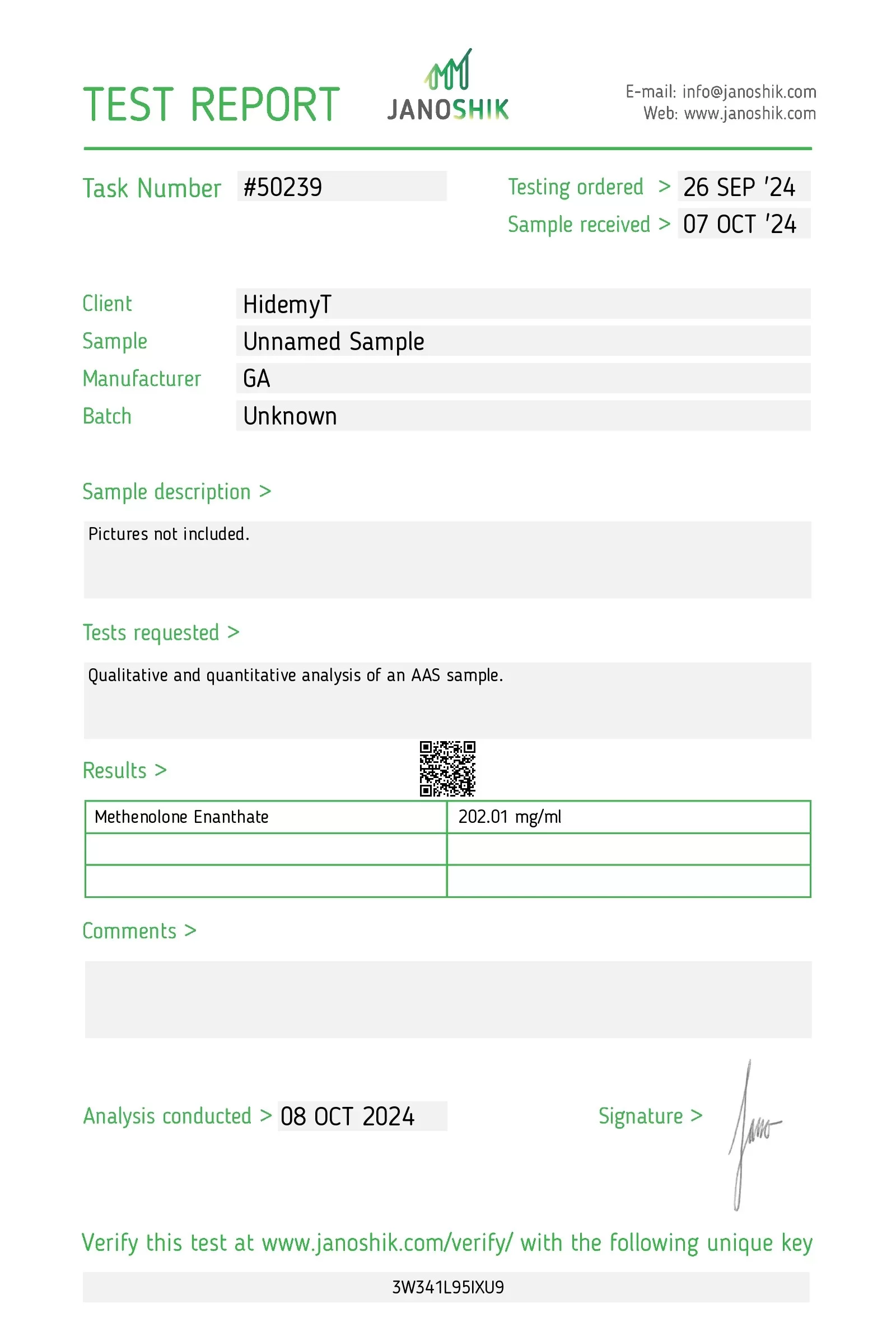 Primobolan 200 - Methenolone Enanthate - Stealth Labs