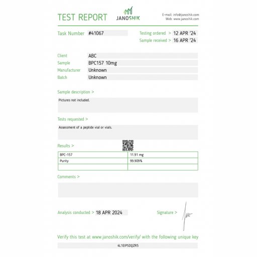 BPC157 10 mg - BPC 157 - Stealth Labs