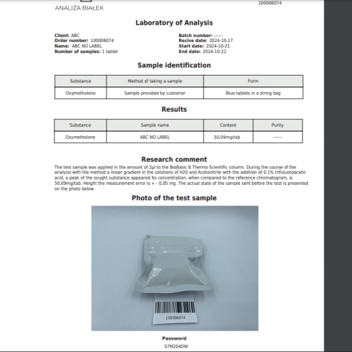 Oxymetholone - Oxymetholone - Stealth Labs